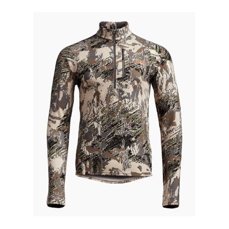Roupa Interior Masculina Sitka Core Merino 330 Half-Zip Maillot
