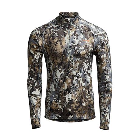 Roupa Interior Masculina Sitka Merino Core Ltwt Half-Zip Maillot