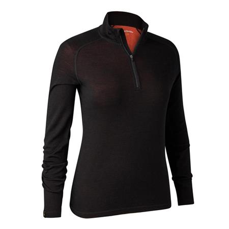 Roupa Íntima Feminina Deerhunter Lady Quinn Merino ½-Zip Maillot De Corps