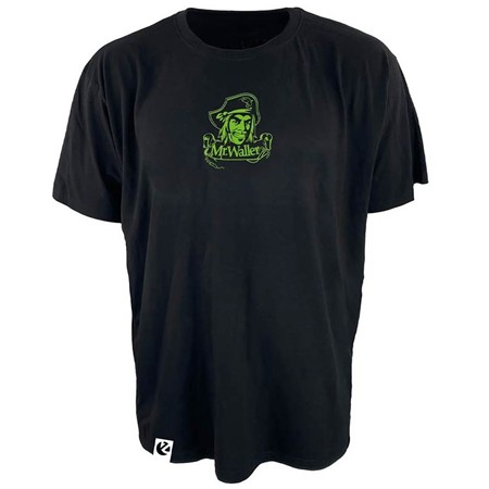 Rövid Ujjú Férfi Póló Zeck Mr. Waller Big Boy T-Shirt - Fekete