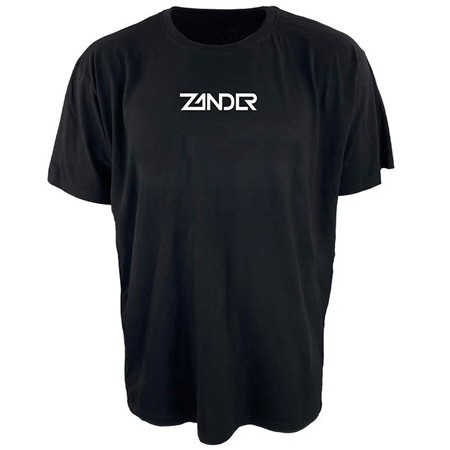 Rövid Ujjú Férfi Póló Zeck Zander Big Boy T-Shirt - Fekete