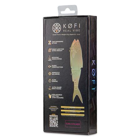 SÆNKENDE AGN LMAB REAL VIBE 180 EKSKLUSIV VM-UDGAVE - 18CM