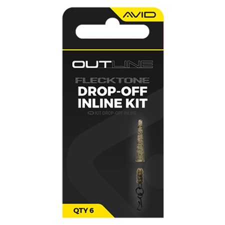 Sæt Avid Carp Outline Flecktone Drop-Off Inline Kit