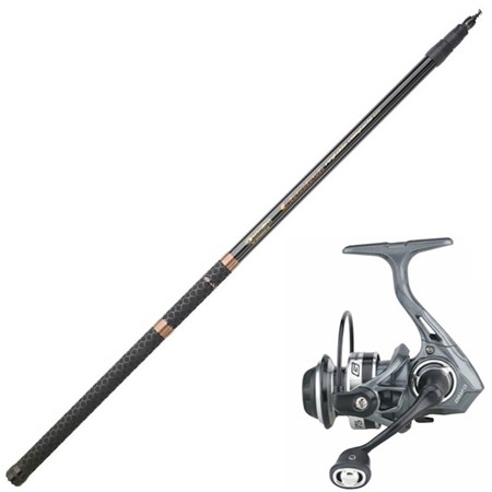 Sæt Garbolino Lantana Rc + Hjul G Trout Spinning Forbremse