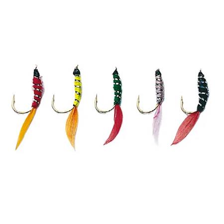 Sæt Med 5 Fluer Stucki Fishing Nymfe Leman