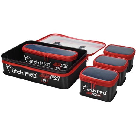 SÆT MED AGNBOKSE MATCH PRO ZESTAW MPRO SYSTEM EVA SET ZIP