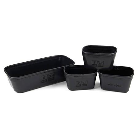 SÆT MED EVA-AGNBOKSE FOX MATRIX EVA BAIT STORAGE TRAY