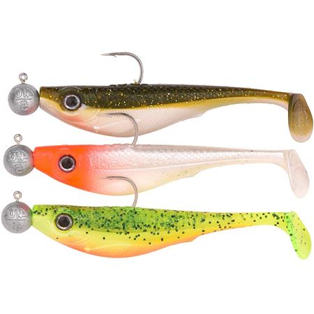 Sæt Med Færdigmonterede Softbaits Spro Iris The Shad To-Go 80 - 8Cm