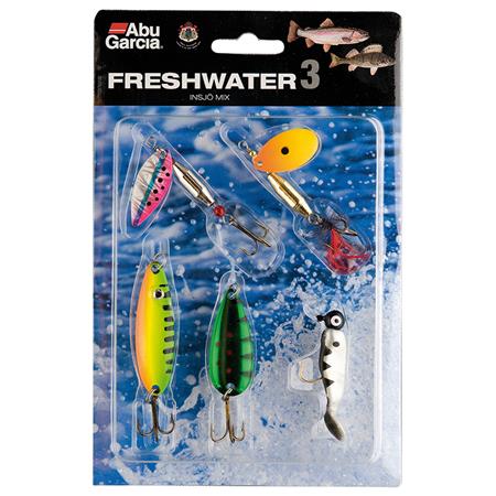 Sæt Med Kunstagn Abu Garcia Freshwater Mix 3