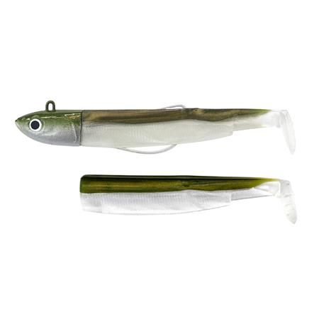 Sæt Med Monteret Softbait Fiiish Combo Black Minnow 105 + Blyhoved Deep