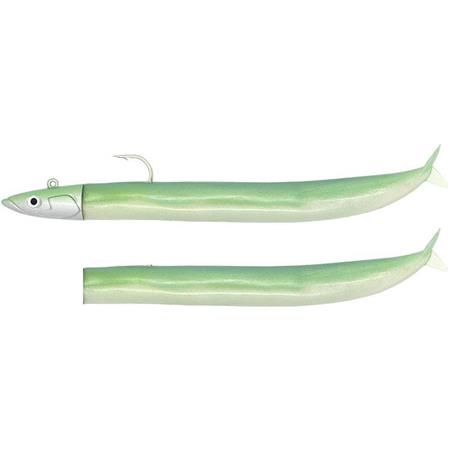 Sæt Med Monteret Softbait Fiiish Combo Crazy Sand Eel 150 + Blyhoved Off Shore