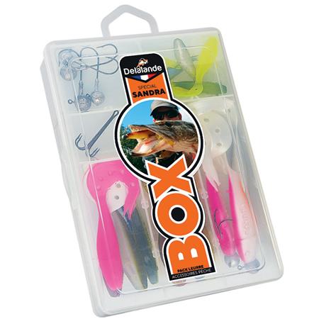 Sæt Med Softbaits Delalande Sandra