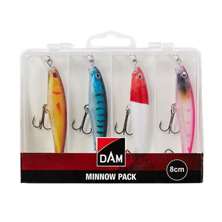 Sæt Med Synkende Agn Dam Pack Minnow
