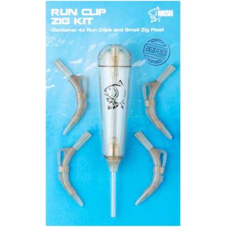 Sæt Nash Run Lead Clip Zig Kit