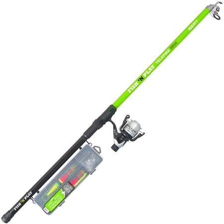 Sæt Srt Kit Fish ’N Play Telepike 3504 + 401Rd + Box
