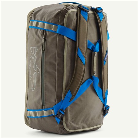 SAC DE TRANSPORT PATAGONIA BLACK HOLE DUFFEL 55L - BASIN GREEN W/FITZ TROUT