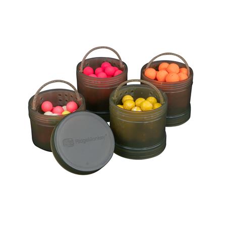 SAC + POTS POUR APPÂTS RIDGE MONKEY MODULAR HOOKBAIT POTS