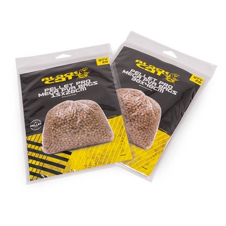 SAC PVA BLACK CAT PELLET PRO MEGA PVA BAGS