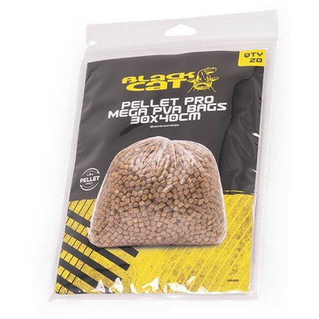 SAC PVA BLACK CAT PELLET PRO MEGA PVA BAGS