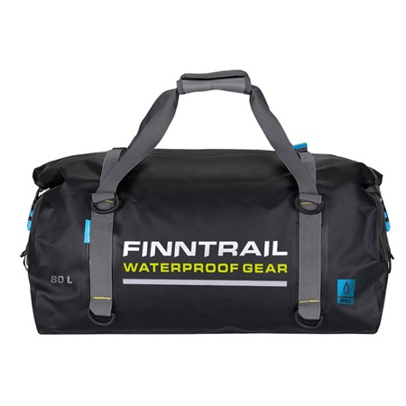SACCO IMPERMEABILE FINNTRAIL SATELLITE BLACK 80L