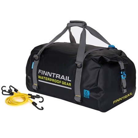 SACO IMPERMEABLE FINNTRAIL SATELLITE BLACK 80L