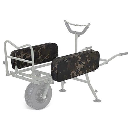 Saco P/ Carrinho De Transporte De Carga Carp Porter Compac Side Bags Mk2 Dark Kamo