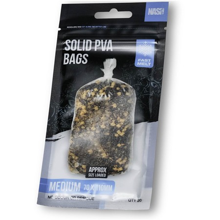 Saco Solúvel Nash Solid Pva Bags