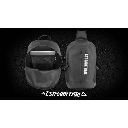 ΣΑΚΊΔΙΟ ΠΛΆΤΗΣ STREAM TRAIL STORMY STREAM SIDER - ΜΑΎΡΟ