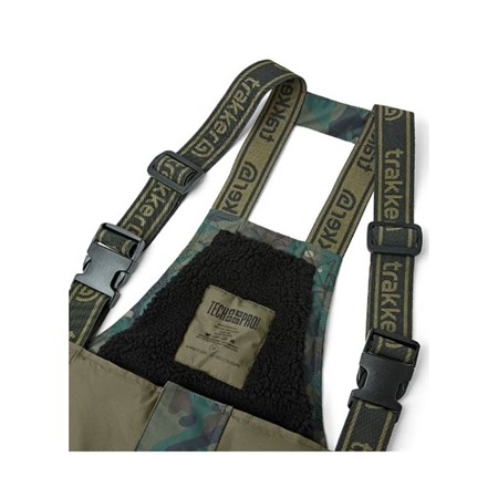 SALOPET VOOR HEREN TRAKKER TECHPRO THERMAL BIB AND BRACE - GROEN