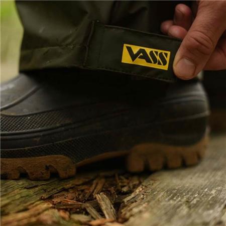 SALOPET VOOR HEREN VASS 175 UNLINED WATERPROOF BIB & BRACE - KAKI