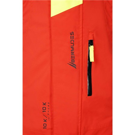 SALOPETTE HOMME BERMUDES MESH INSHORE OP10K - ORANGE