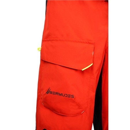 SALOPETTE HOMME BERMUDES POLAIRE INSHORE OP10K - VERMEIL