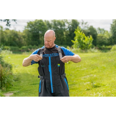 SALOPETTE HOMME PRESTON INNOVATIONS DF ULTRA 25K BIB & BRACE - NOIR