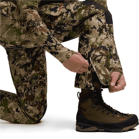 SALOPETTE HOMME SITKA DEW POINT PRO BIB - OPTIFADE SUBALPINE
