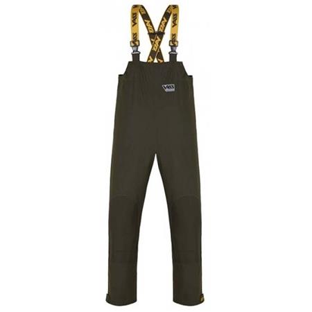 Salopette Homme Vass 175 Unlined Waterproof Bib & Brace - Kaki