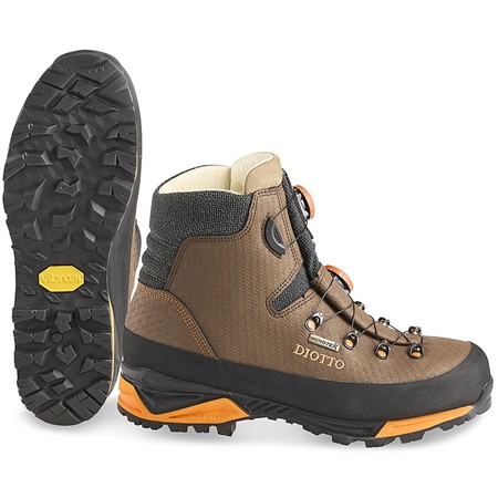 SAPATOS HOMEM DIOTTO VORTEX HV - MARRON/ORANGE