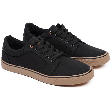 Sapatos Homem Fox Black Canvas Shoe