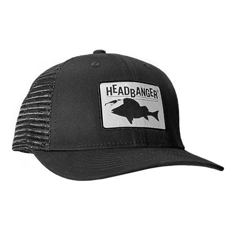 Șapcă Bărbați Headbanger Perch Patch Snapback Trucker - Negru