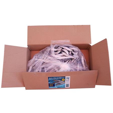 Sardinas Enteras De Mediterráneo Congeladas - 5Kg Pexeo Eco - 5Kg