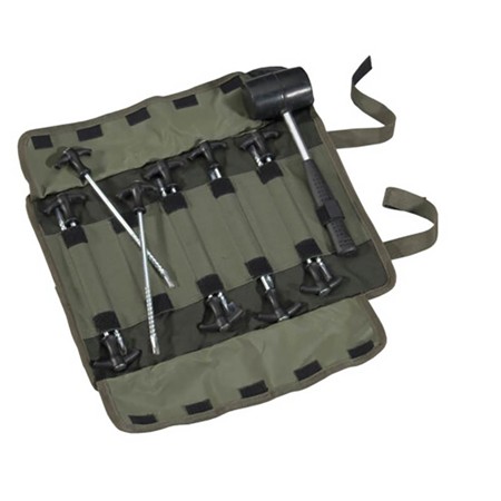 Sardine Mivardi Bivvi Peg Set + Hammer