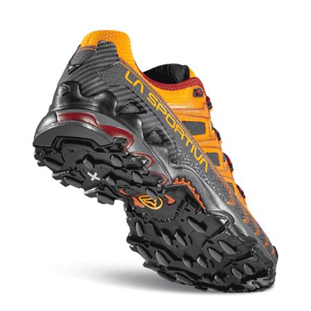 SCARPE BASSE UOMO LA SPORTIVA ULTRA RAPTOR II MID LEATHER GTX - PAPAYA/SANGRIA
