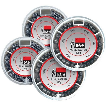 Scatola Assortimento Piombi Fessurati Dam