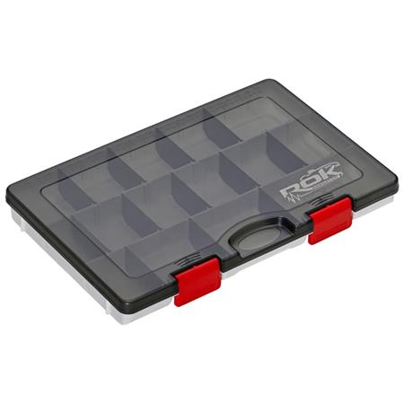Scatola Per Esche Artificiali Rok Fishing Slim Storage Box 362 Predator