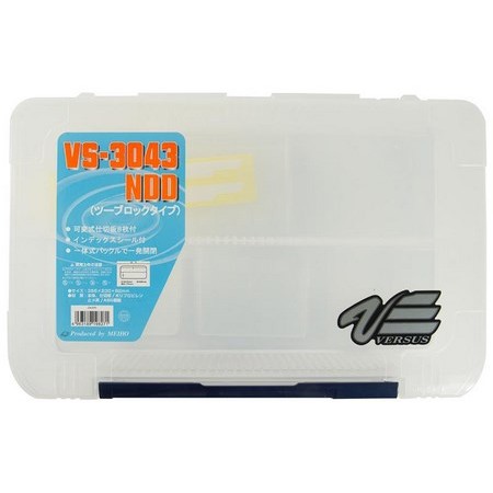 Scatola Per Esche Meiho Vs 3043 Ndd Clear - Modulabile