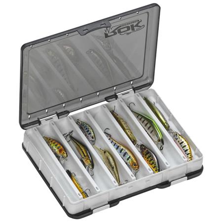 SCATOLA PER ESCHE ROK FISHING DUAL SIDED LURE BOX 2140 PREDATOR