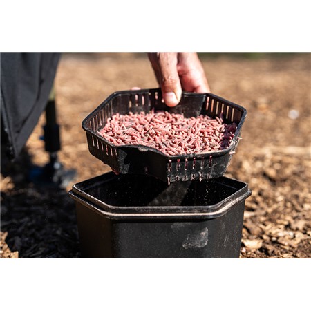 SCATOLA PER ESCHE ZEBCO SECURE-LOCK BAIT BOX AND SIEVE