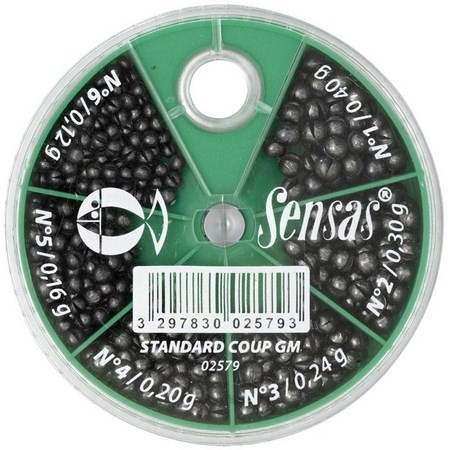 Scatola Piombi Per Pesca Al Colpo Sensas Gm