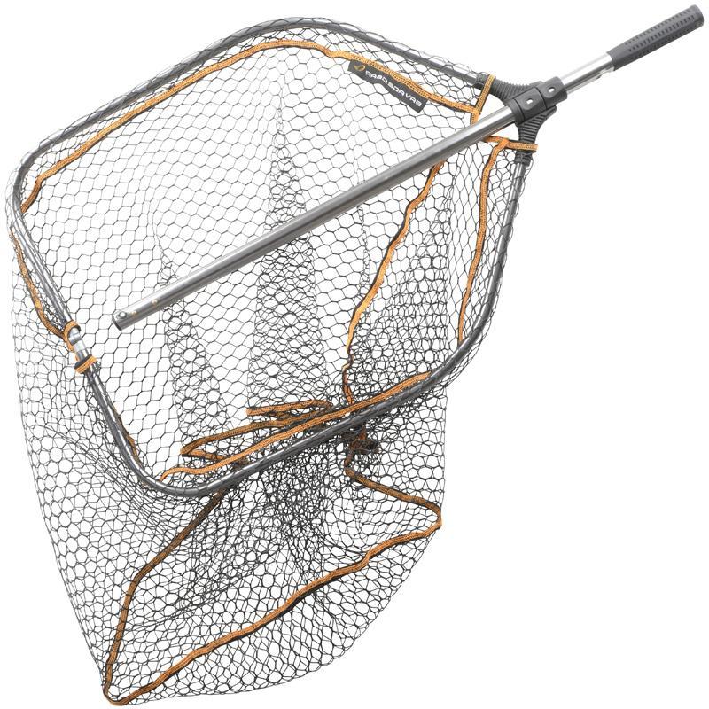 milieu Insecten tellen berekenen Schepnet savage gear pro folding rubber large mesh landing net