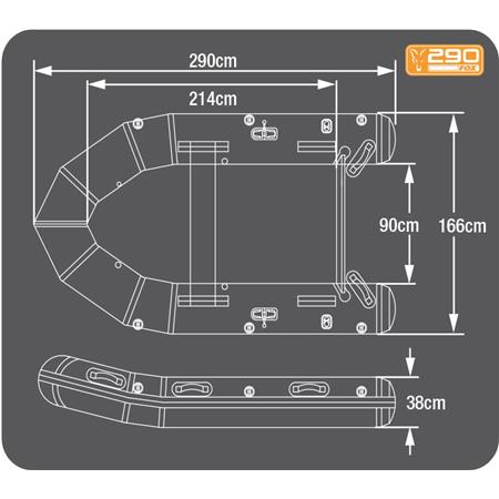 SCHLAUCHBOOT FOX 290