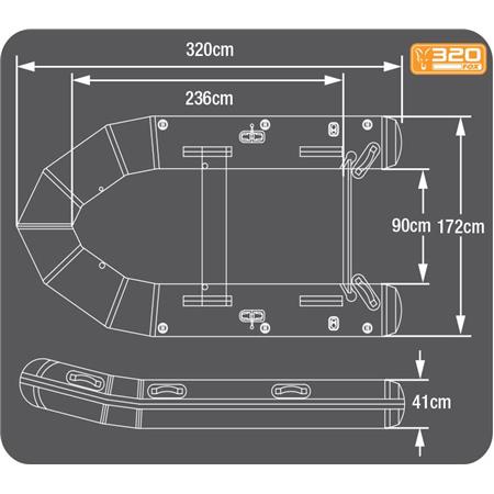 SCHLAUCHBOOT FOX 320